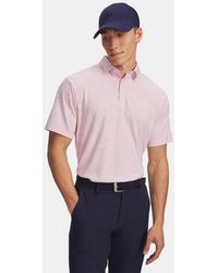 Under Armour - Armourdry Jacq Rd Polo Prime Dusk Midnight - Lyst