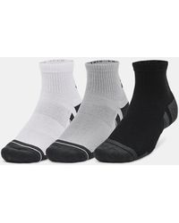 Under Armour - Performance Tech 3-Pack Q Rter Socks Mod Jet - Lyst