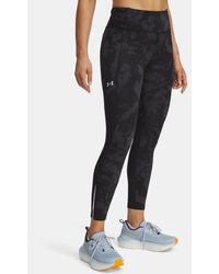 Under Armour - Legging Longueur Cheville À Imprimé Launch Pour Femme Réfléchissant - Lyst
