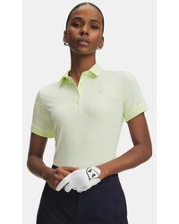 Under Armour - Armourdry Printed Polo Fade Fade - Lyst