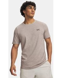 Under Armour - Vanish Elite Seamless Short Sleeve Timberwolf Taupe Ultimate - Lyst