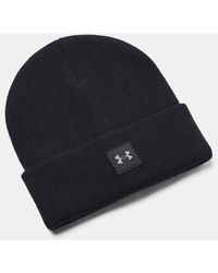 Under Armour - Halftime Strickmütze Mit Umschlag Für Damen Castlerock - Lyst