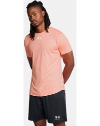 Under Armour - Challenger Pro Training Printed Short Sleeve Flare - Lyst