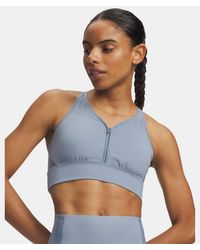 Under Armour - Ua Vanish Elite Mesh Zip Tank - Lyst