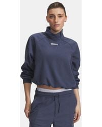 Under Armour - Performance Fleece ¼ Zip Downpour Downpour - Lyst