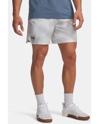 Under Armour - Shorts Vanish Woven Printed Da 15 Cm (6" Da Uomo Halo Nero - Lyst