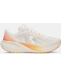 Under Armour - Velociti Pace Running Shoes Stone Dusty Coral Metallic Buff - Lyst
