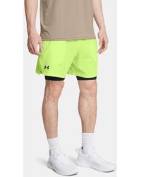 Under Armour - Ua Vanish Woven 2-in-1 Shorts - Lyst