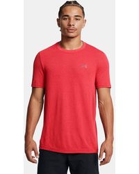 Under Armour - Vanish Seamless Short Sleeve Racer Cardinal - Lyst