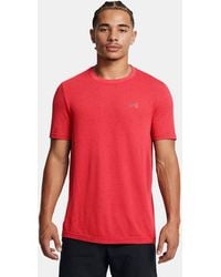 Under Armour - Vanish Seamless Short Sleeve Racer Cardinal - Lyst