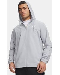 Under Armour - Rival Woven Windbreaker Mod Mod - Lyst