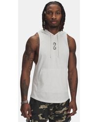 Under Armour - Project Rock Snake Sleeveless Hoodie Clay - Lyst