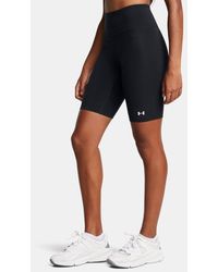 Under Armour - Damesfietsbroek Motion Zwart Wit - Lyst