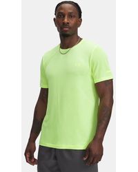 Under Armour - Haut À Manches Courtes Seamless Stride Pour Homme High Vis Réfléchissant - Lyst