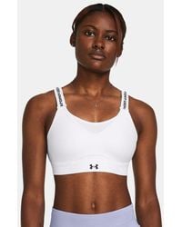 Under Armour - Infinity 2.0 High Sport-Bh Für Damen Schwarz - Lyst