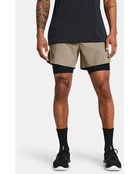 Under Armour - Vanish Elite 2-In-1 Shorts Für Herren - Lyst