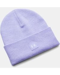 Under Armour - Gorro Halftime Para Mujer Transparent Transparent Blanco - Lyst