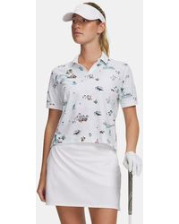 Under Armour - Armourdry Golf Trip Polo Rack - Lyst