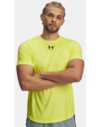 Under Armour - Challenger Pro Printed Training Short Sleeve Sonic - Lyst