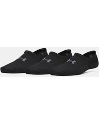 Under Armour - Ua Vanish 3-pack Liner Socks - Lyst