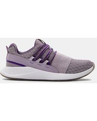 women's ua charged breathe iridescent shoes