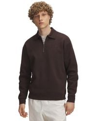 Under Armour - Ua Icon Fleece Collar Zip Top - Lyst