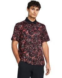 Under Armour - Tee To Green Printed Polo - Lyst