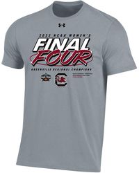 Under Armour Ua South Carolina Collegiate Regional Champions Locker Room T-shirt - Gray