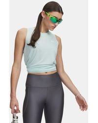 Under Armour - Canotta Tech Da Donna Refresh Mint Bianco - Lyst