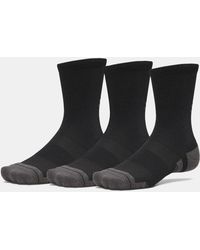 Under Armour - Performance Tech 3-Pack Crew Socks Ultimate Ultimate Jet - Lyst