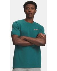 Under Armour - Ua Heavyweight Armour Label Short Sleeve - Lyst
