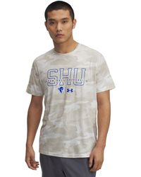 Under Armour - Ua Performance Cotton Camo Collegiate T-shirt - Lyst