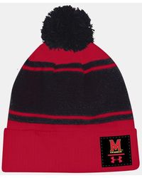 ua lv cortina double pom beanie