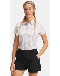Under Armour - Playoff 3.0 Printed Polo Clay Matter Matter - Lyst