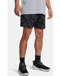 Under Armour - Curry Sig 7" Shorts Anthracite - Lyst