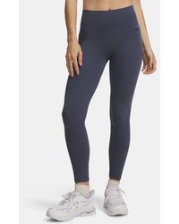 Under Armour - Seamless Cotton Leggings Downpour Academy - Lyst