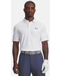 Under Armour - Playoff 3.0 Printed Polo Distant Castlerock - Lyst