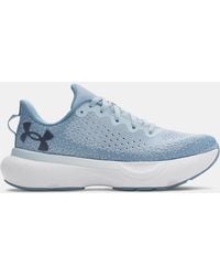 Under Armour - Infinite Hardloopschoenen Voor Blauw Calm Blauw Smoke Washed Marineblauw - Lyst