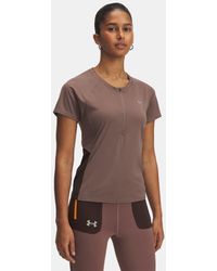 Under Armour - Trail Run Zip Top - Lyst