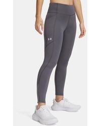 Under Armour - Legging Longueur Cheville Launch Pour Femme Castlerock Réfléchissant - Lyst