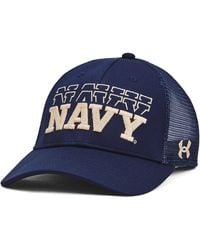 Under Armour - Ua Blitzing Sideline Collegiate Trucker Snapback Hat - Lyst