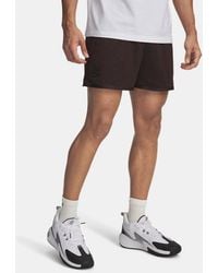Under Armour - Curry Splash Herenshorts 13 Cm Kona Bruin Zwart - Lyst