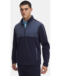 Under Armour - Drive Wind ½ Zip Midnight Downpour Downpour - Lyst