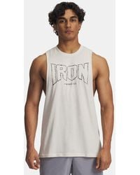Under Armour - Débardeur Project Rock Pour Homme Calcul Noir - Lyst