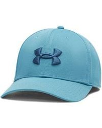 Under Armour - Blitzing Low Stretch Fit Cap Royal - Lyst