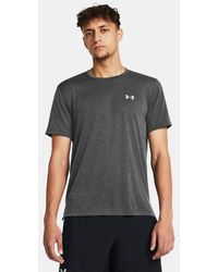 Under Armour - Herenshirt Launch Camo Met Korte Mouwen Castlerock Reflecterend - Lyst