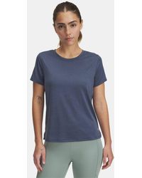 Under Armour - Launch Kurzarm-Oberteil Für Damen Retro Reflektierend - Lyst