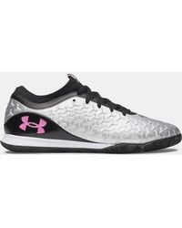 Under Armour - Magnetico Select 6 Indoor Soccer Shoes Metallic Frenzy - Lyst