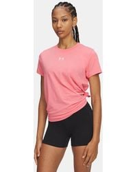 Under Armour - Rival Core Short Sleeve Bittersweet - Lyst