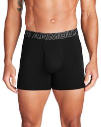 Under Armour - Performance cotton boxerjock® 15 cm im 3er-pack für männer - Lyst